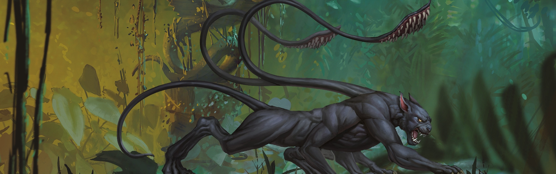 A displacer beast approches...